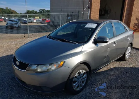 2010 Kia Forte Ex from USA, damaged, VIN KNAFU4A2XA5823638